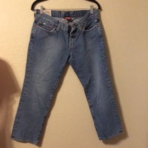 Lucky brand crop jeans size 29 or 8